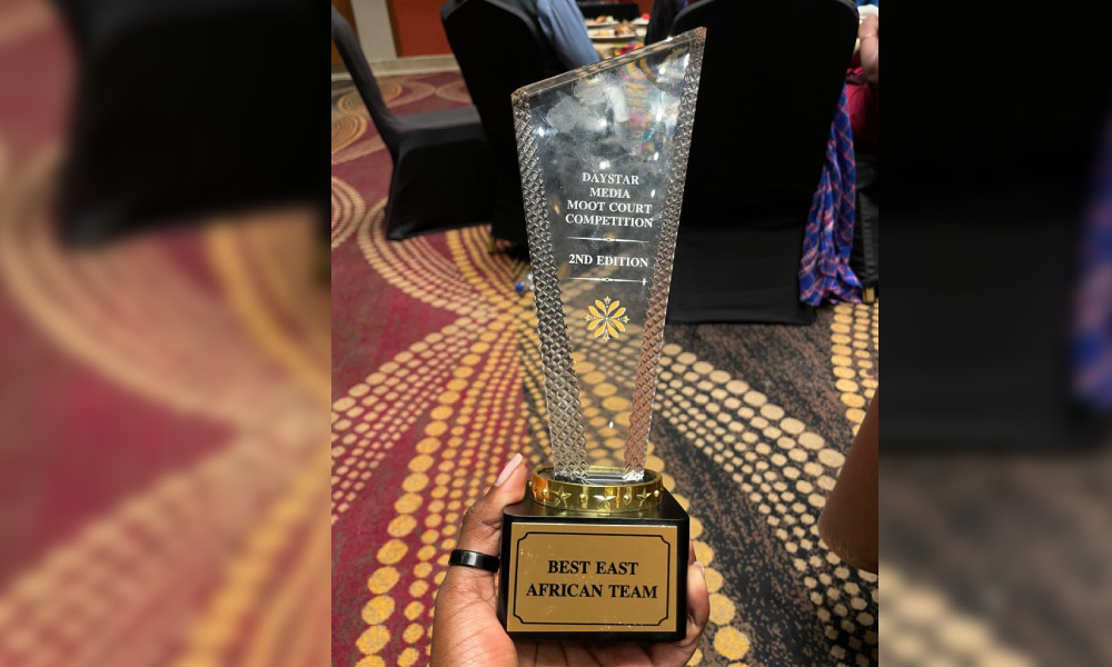 IUIU CROWNED BEST EAST AFRICAN TEAM AT 2026 DAYSTAR MEDIA MOOT COURT COMPETITION